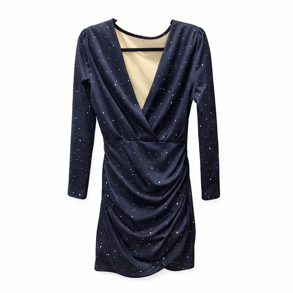 Dresses & Skirts - Elegant Navy Blue Mini Dress gently worn‎